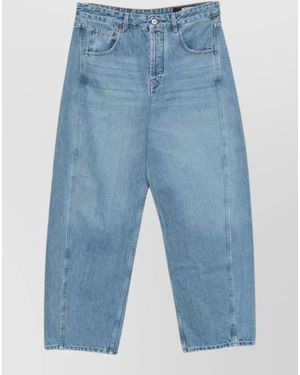 Jacquemus De Nimes Wide Leg Denim Trousers - Blue