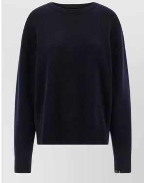 Extreme Cashmere Cashmere Round-Neck Long-Sleeve Jumper - Blue