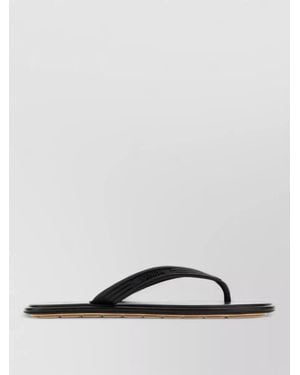 Bottega Veneta Leather Thong Sandals - Multicolour