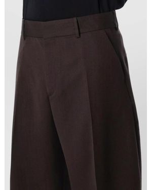 Studio Nicholson Virgin Wool Tailored Pants - Black