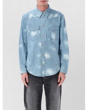 Isabel Marant Denim Regular-Fit Shirt - Blue