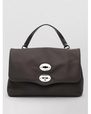 Zanellato Leather Shoulder Bag - Black