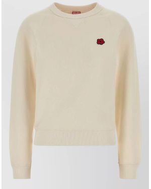 KENZO Cotton Sweatshirt - Natural