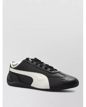 PUMA Leather Speedcat Decon Lace-Up Sneakers - Gray