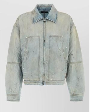 Amiri Denim Work Jacket - Blue