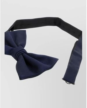 Prada Silk Bow Tie Pre Tied Formal Occasions - Blue