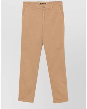 Aspesi Straight Chino Shorts - Natural