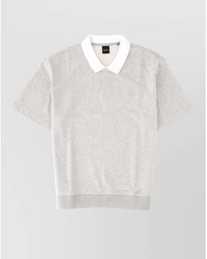 BOSS Cotton T-Shirt - White