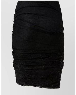 Pinko Fitted Skirt - Black