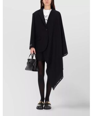 Moschino Virgin Wool Blazer - Black