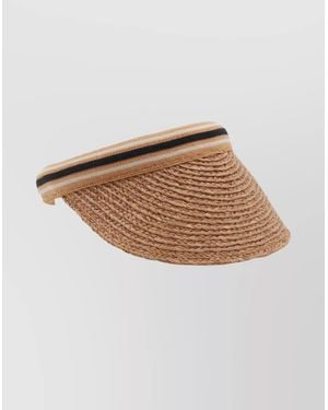Helen Kaminski Stylish Wide Brim Woven Straw Hat - White
