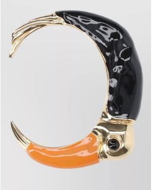 Chloé Bracelet Set Enamel Detailing Tone Toucan - Multicolor