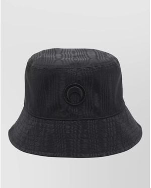 Marine Serre Moire Bucket Hat - Black