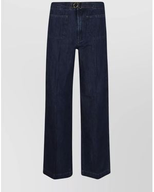 Polo Ralph Lauren Flared Full Length Pants - Blue