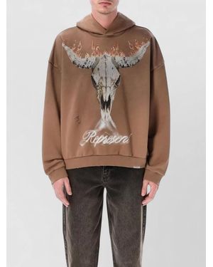 Represent British Cowboy Hoodie - Brown