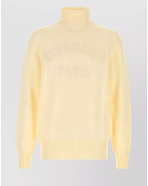 Givenchy Cotton Turtleneck Jumper - Yellow