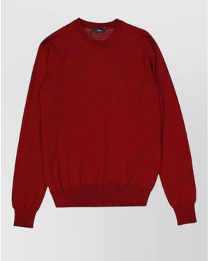 Herno Virgin Wool Sweater - Red