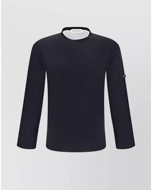 NAMACHEKO Cotton Knit T Shirt - Blue
