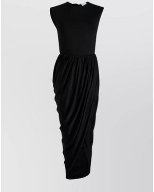 Patou Open Back Dress - Black
