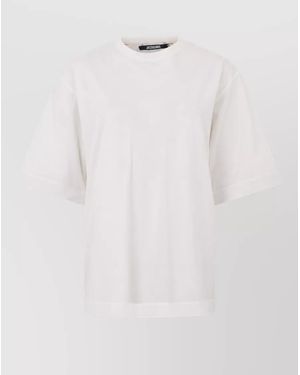Jacquemus Oversized Short-Sleeve T-Shirt - White