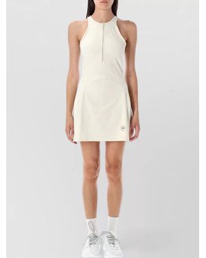 adidas By Stella McCartney Sleeveless Cutout Mini Dress - White