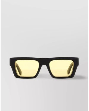 Off-White c/o Virgil Abloh Oregon Rectangular Frame Sunglasses - Metallic