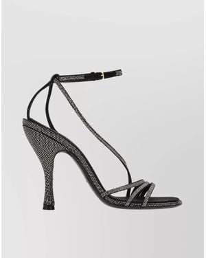 Ferragamo Florenza Crystal-Embellished Slingback Heel