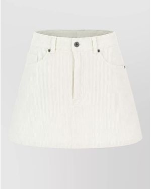 TRUE AVENUE Mini Shorts - Natural