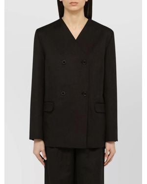 Loulou de Saison Double-Breasted Jacket - Black