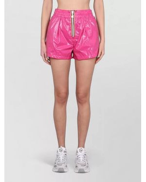 K-Way Nylon Short Shorts - Pink