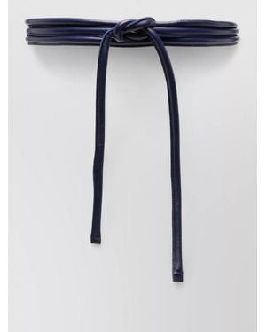 FURLING BY GIANI Leather Belt - Blue