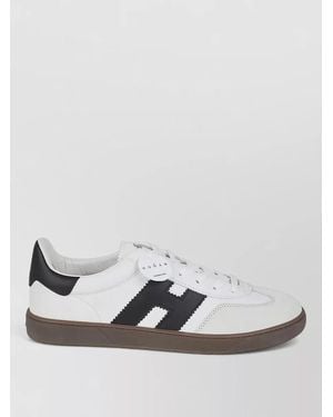 Hogan Cool Trainers Lace Up H Detail - Metallic