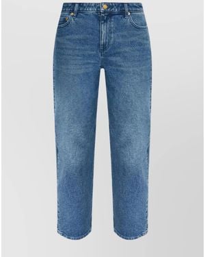 Michael Kors Denim Cropped Trousers - Blue