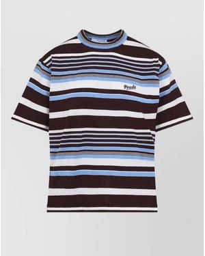 Prada Cotton T-Shirt - Blue