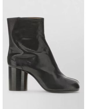 Maison Margiela Tabi Ankle Boots High Block Heel - Black
