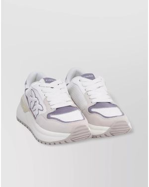 Pinko Leather Low-Top Trainers - Multicolour