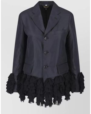 Comme des Garçons Single-Breasted Suit Jacket - Black