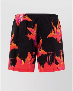 McQueen Swim Shorts - Red
