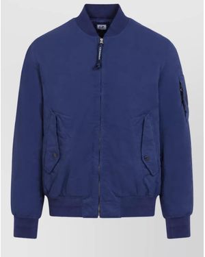 C.P. Company Padded Bomber Jacket - Blue