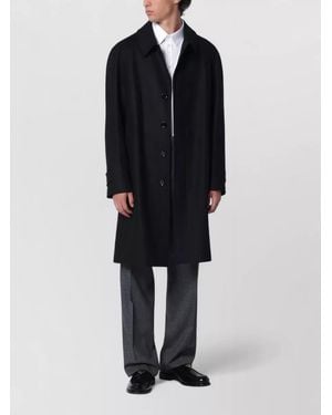 Lardini Wool Cashmere Coat - Black