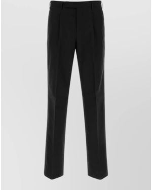 PT Torino Straight-Leg Trousers - Black