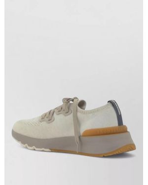 Brunello Cucinelli Cotton Low-Top Trainers - Green