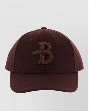 Ballantyne Monogram Patch Cap - Brown