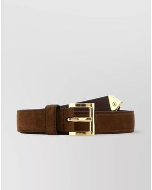 Prada Leather Belt - Brown