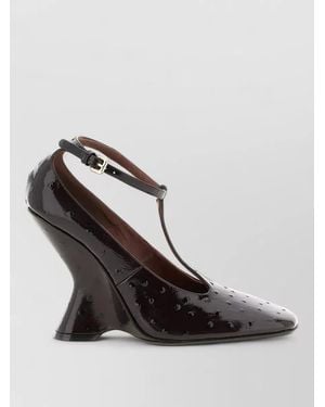 Dries Van Noten Sculptural Heel Pumps - Black