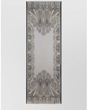Etro Cashmere Scarf - Gray