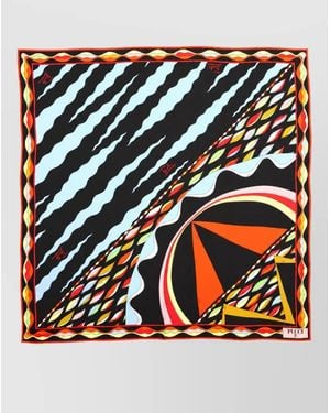 PUCCI Silk Scarf - Black