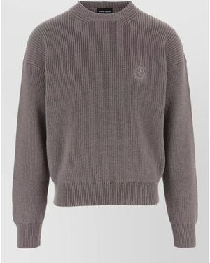 Giorgio Armani Wool Jumper - Grey