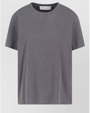 Our Legacy Short-Sleeve T-Shirt - Grey
