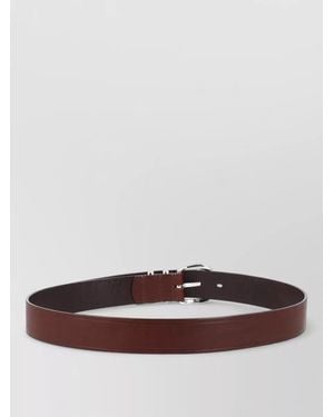sunflower Textured Belt Adjustable Length Double Loop - White